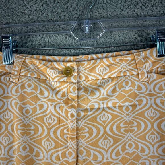 Jones New York Capri Womens 8 Pants Signature Stretch Geometric Design Summer - Picture 5 of 16